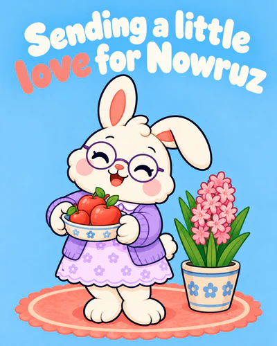 Sending a little love for Nowruz
