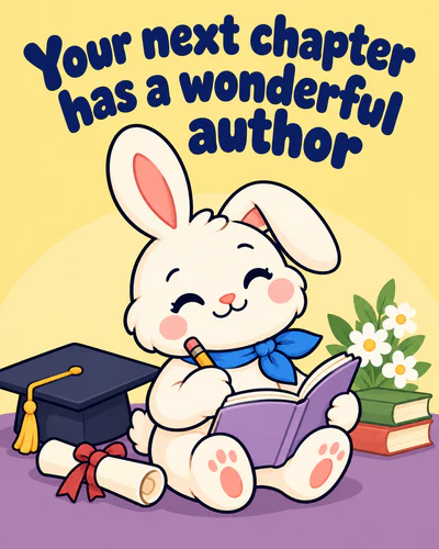 Your next chapter has a wonderful author