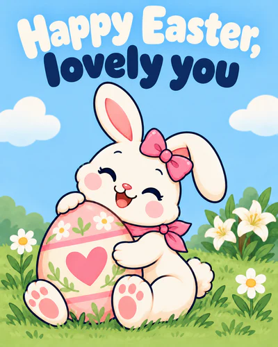Happy Easter, lovely you