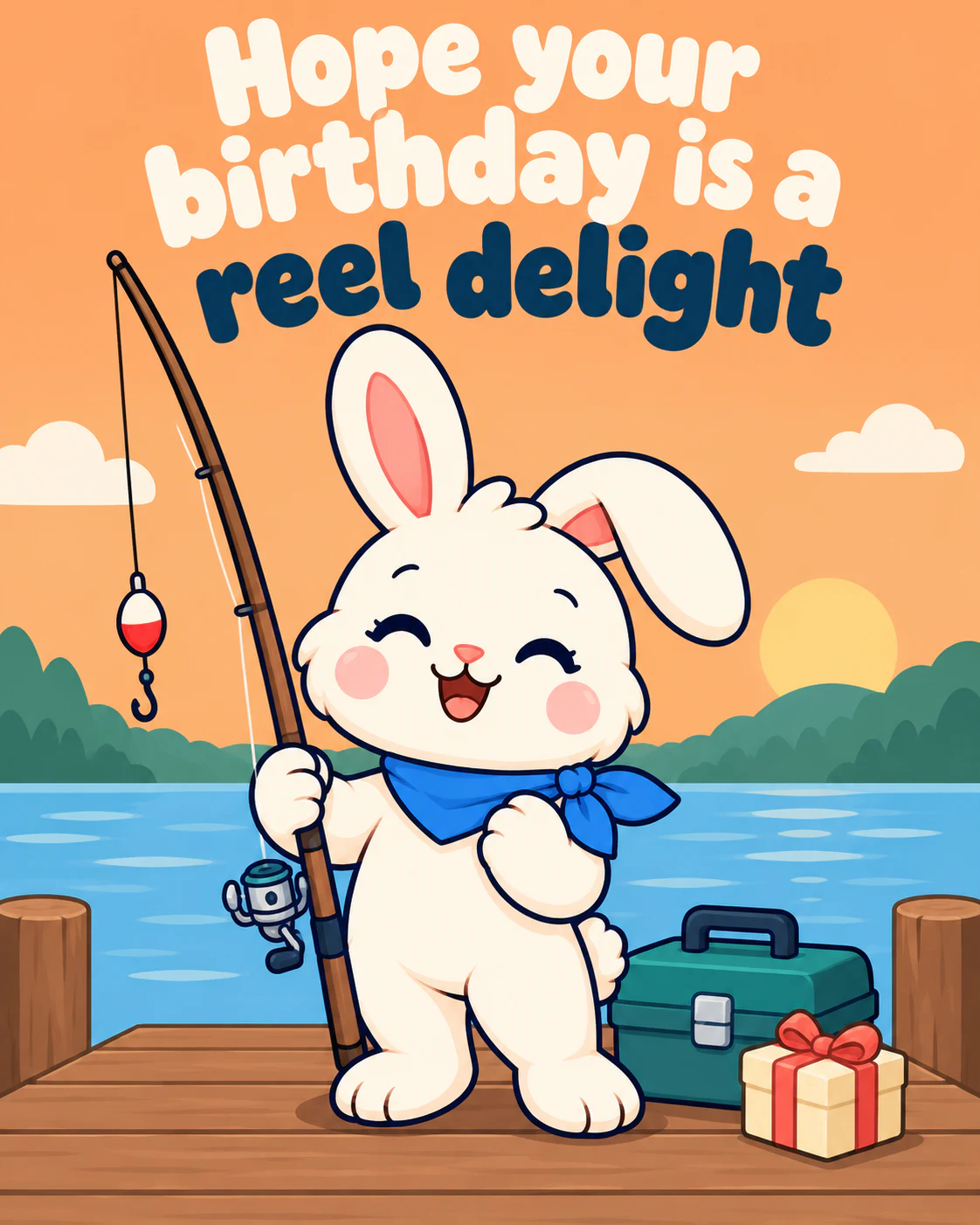 Hope your birthday is a reel delight