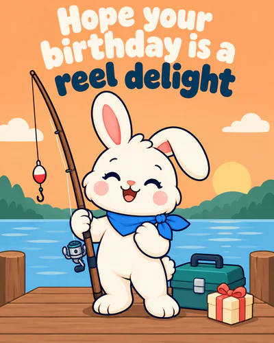 Hope your birthday is a reel delight