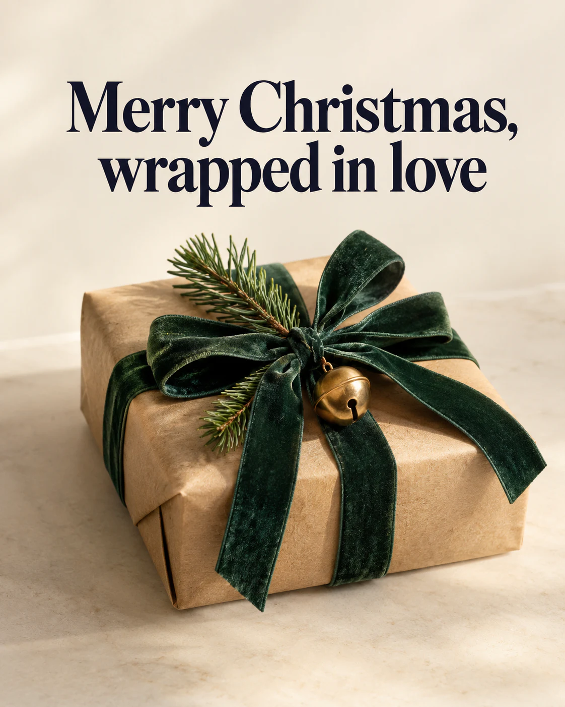 Merry Christmas, wrapped in love