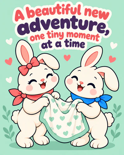 A beautiful new adventure, one tiny moment at a time