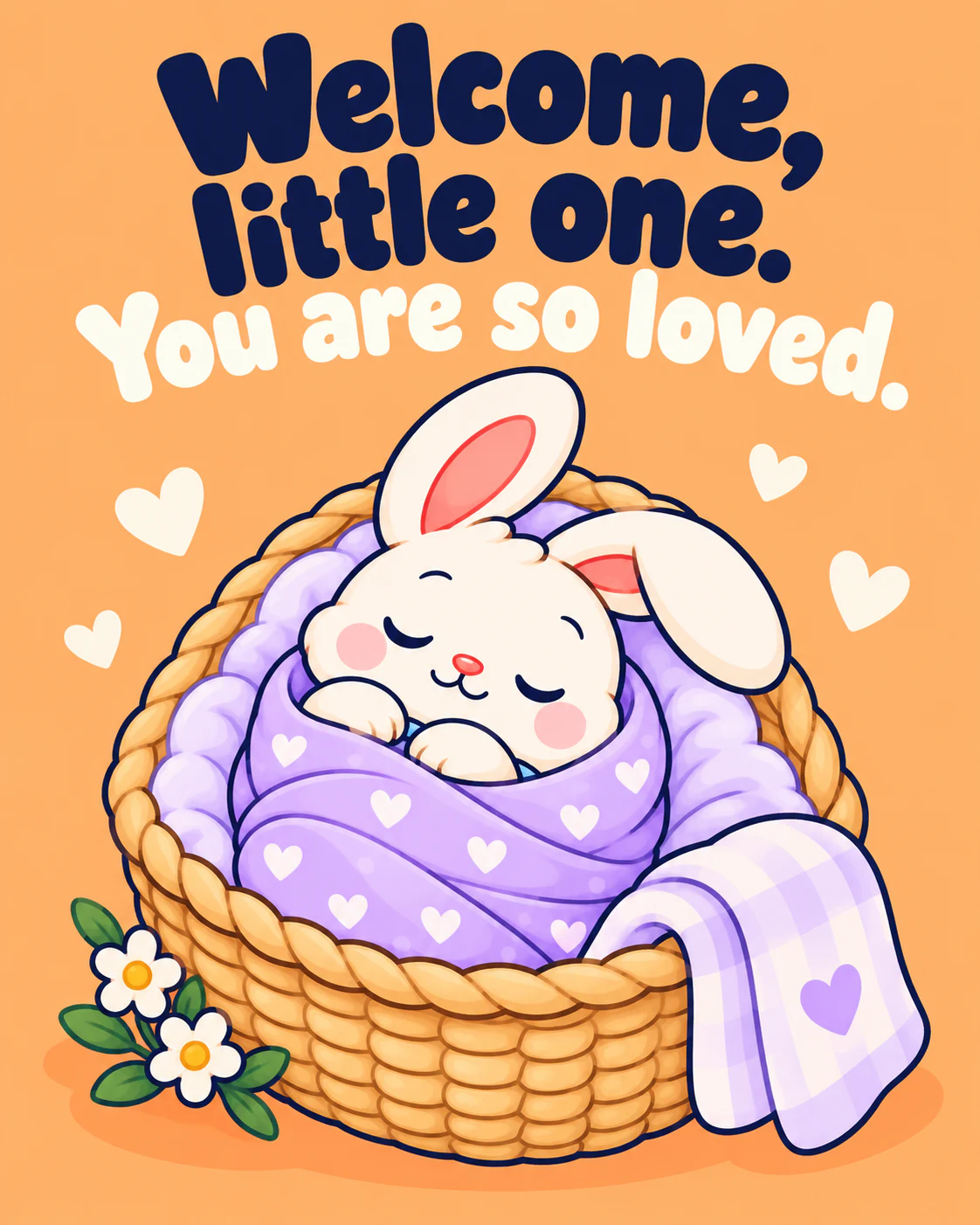 Welcome, little one. You are so loved.