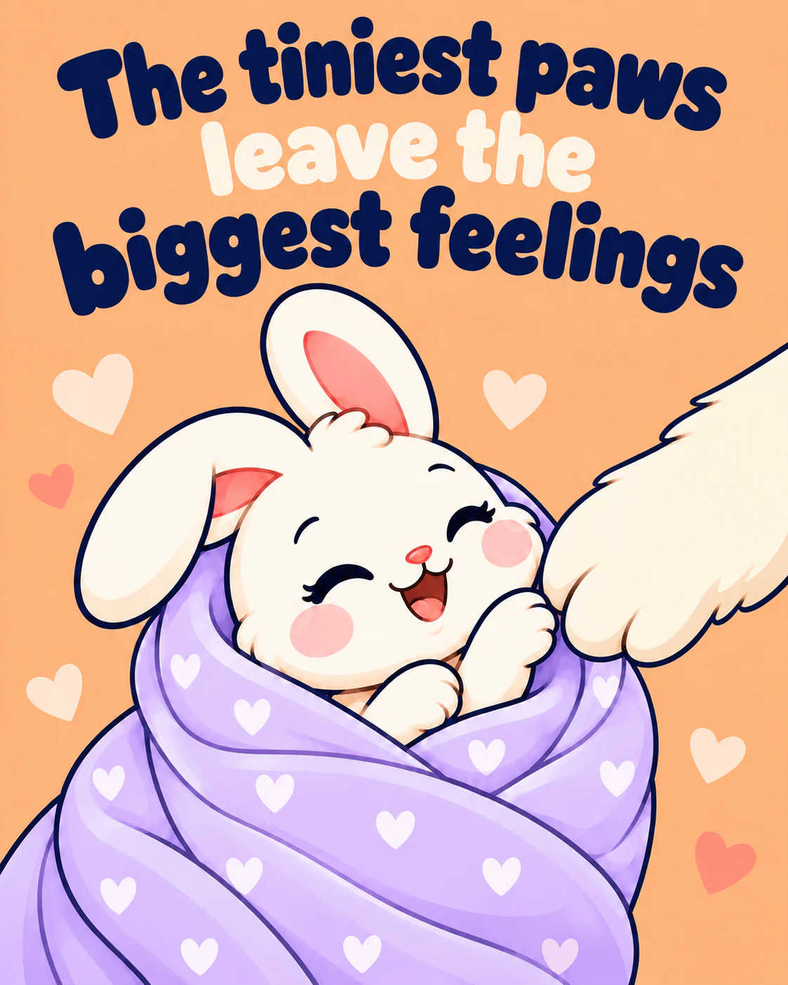 The tiniest paws leave the biggest feelings