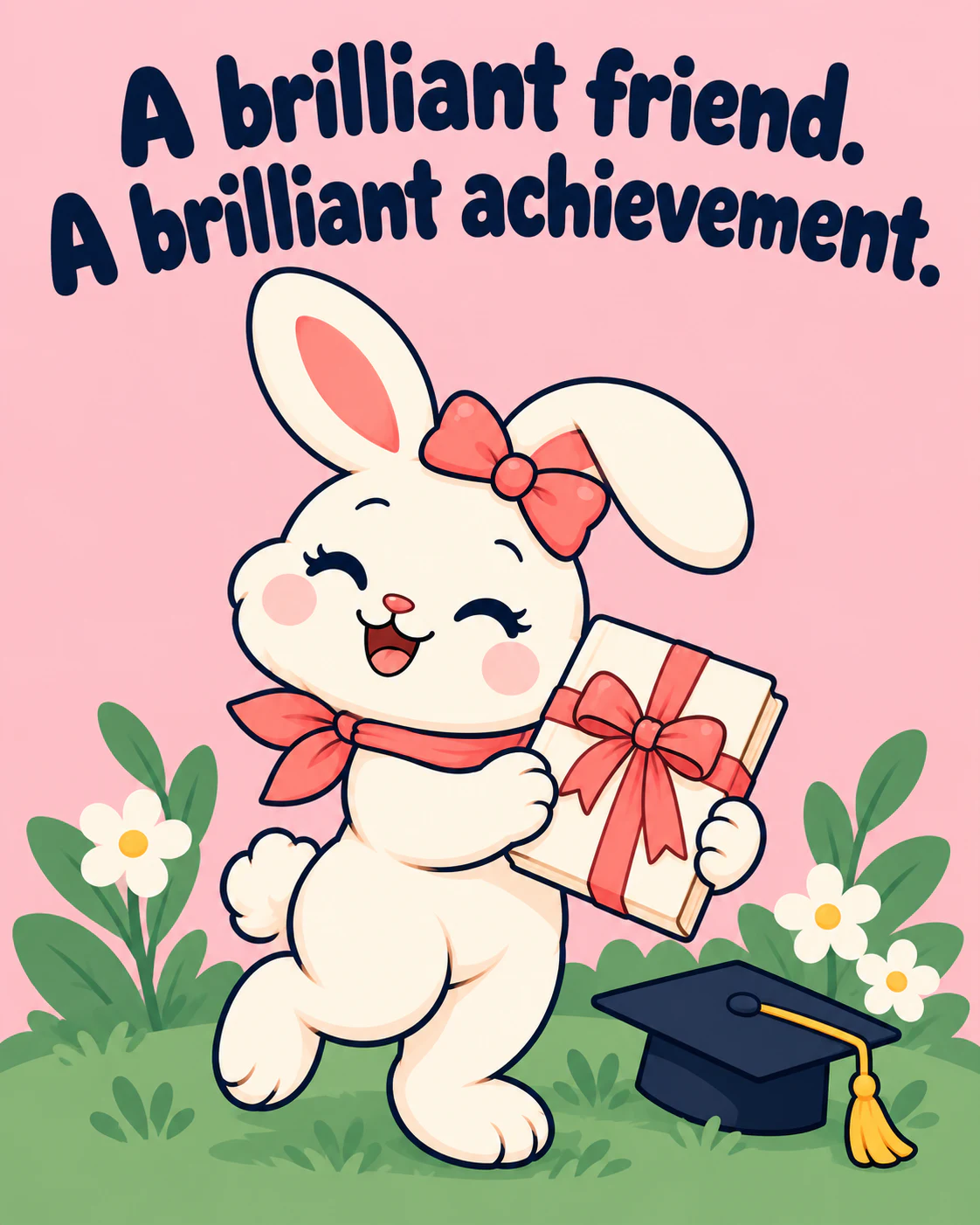 A brilliant friend. A brilliant achievement.