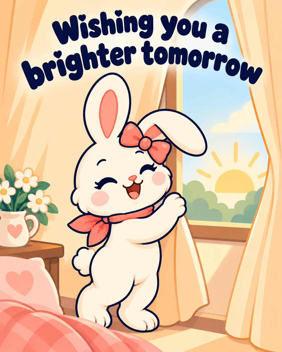 Wishing you a brighter tomorrow