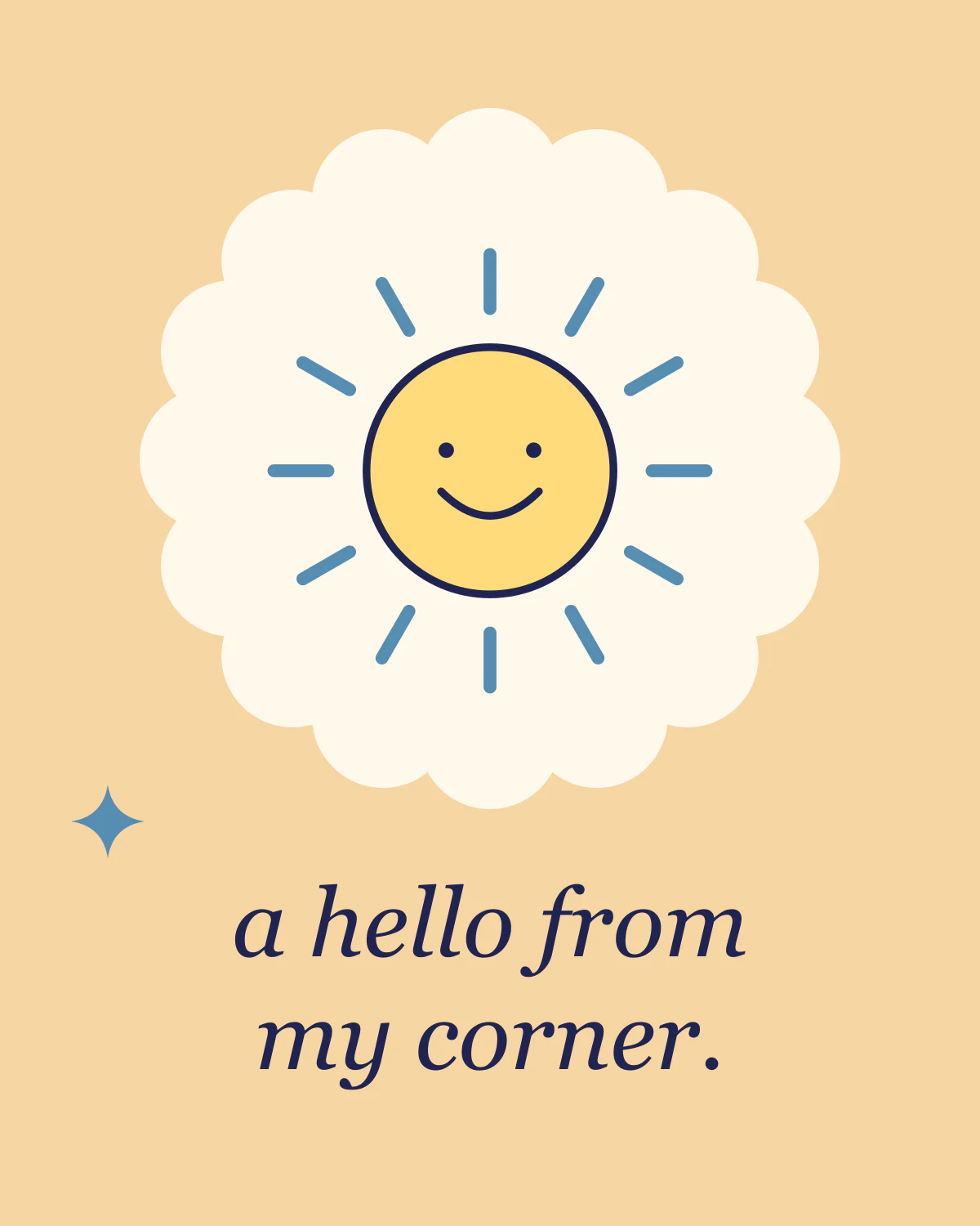 A hello from my corner