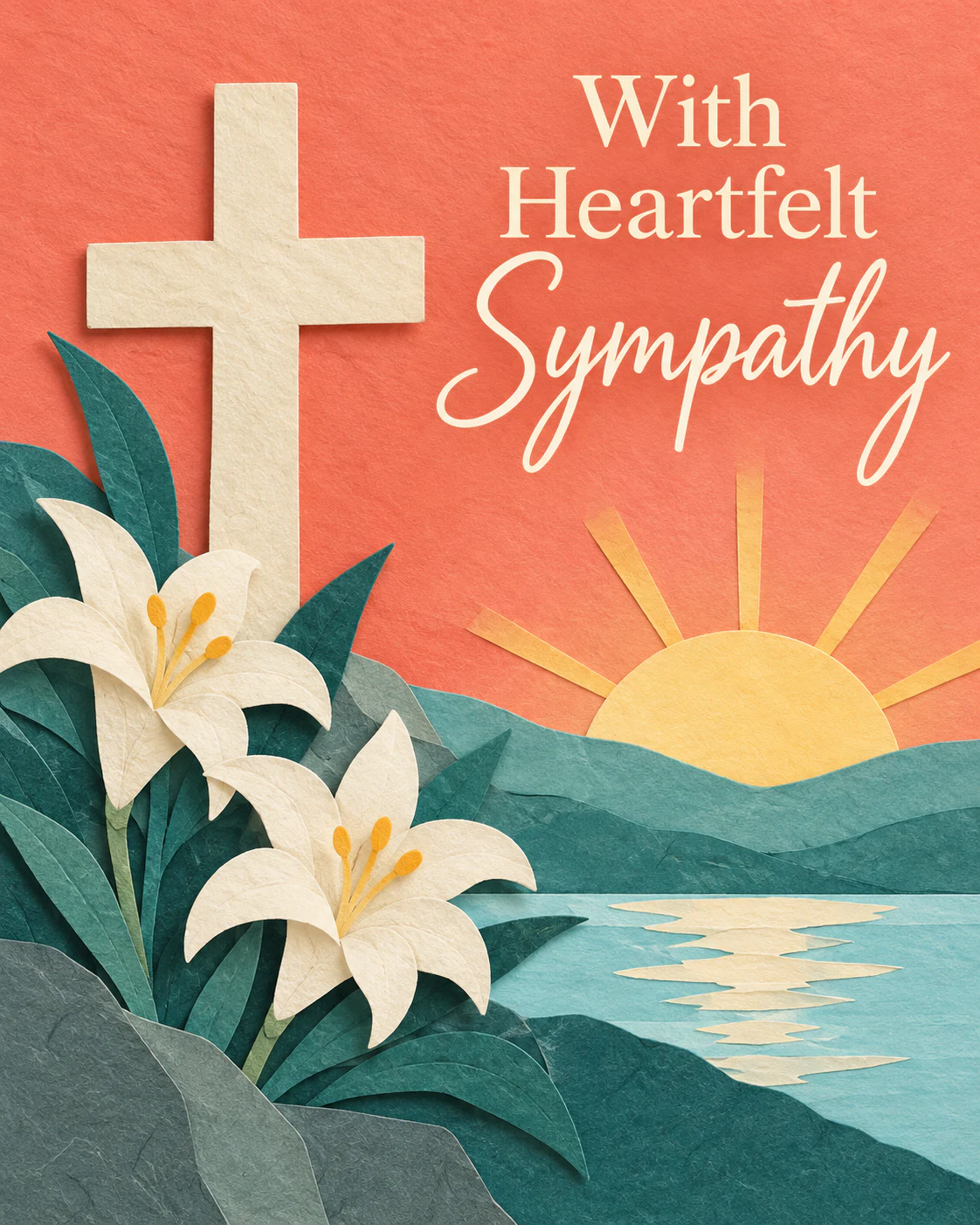 Religious sympathy ecard
