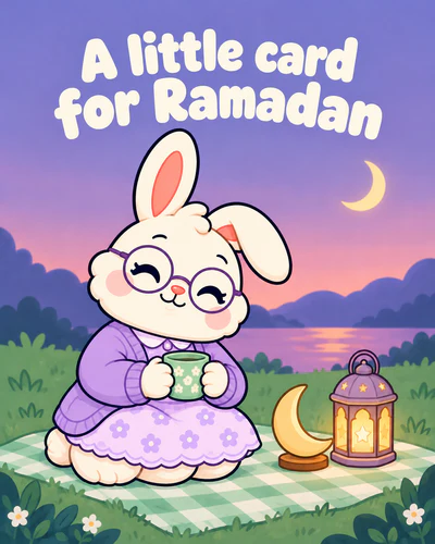 A little card for Ramadan