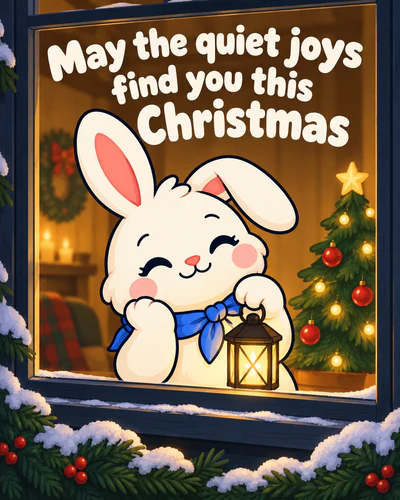 May the quiet joys find you this Christmas