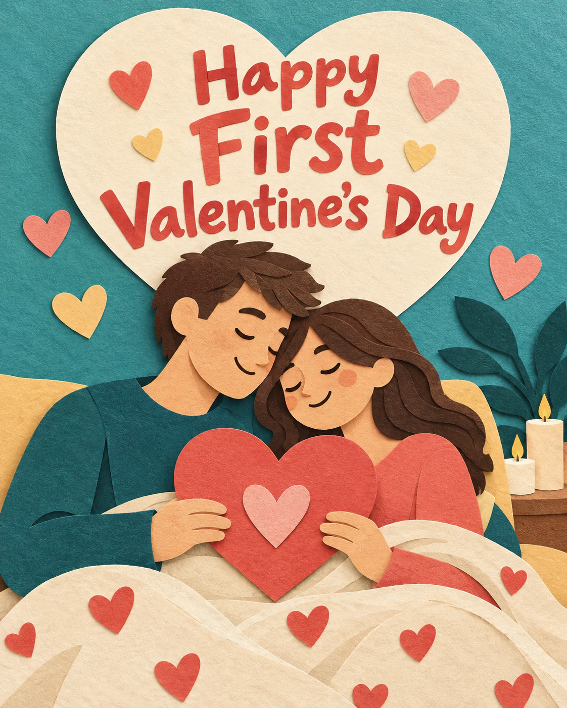 First valentines day ecard