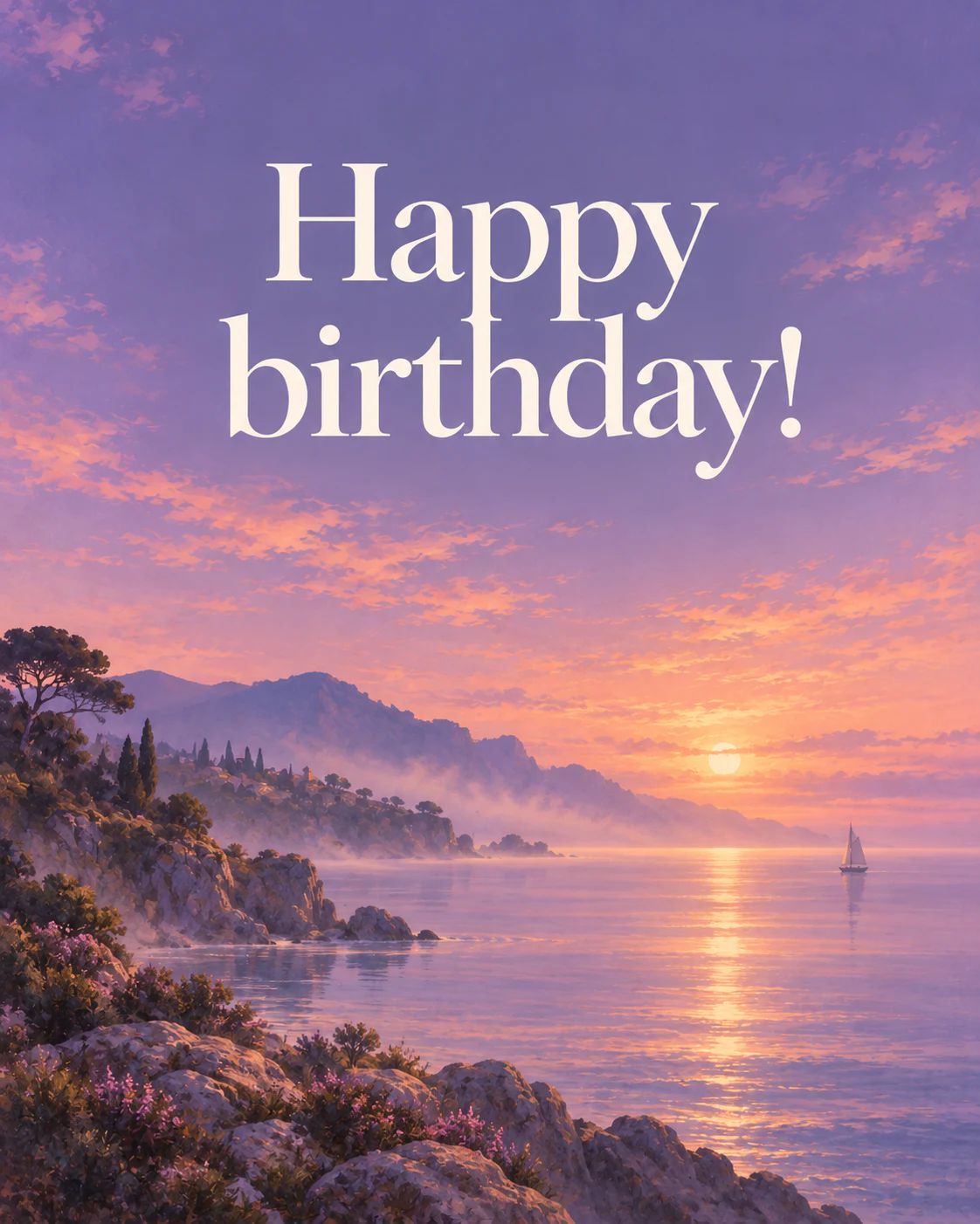Happy birthday! — Dreamy Landscape