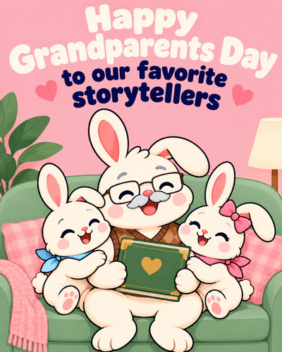 Happy Grandparents Day to our favorite storytellers