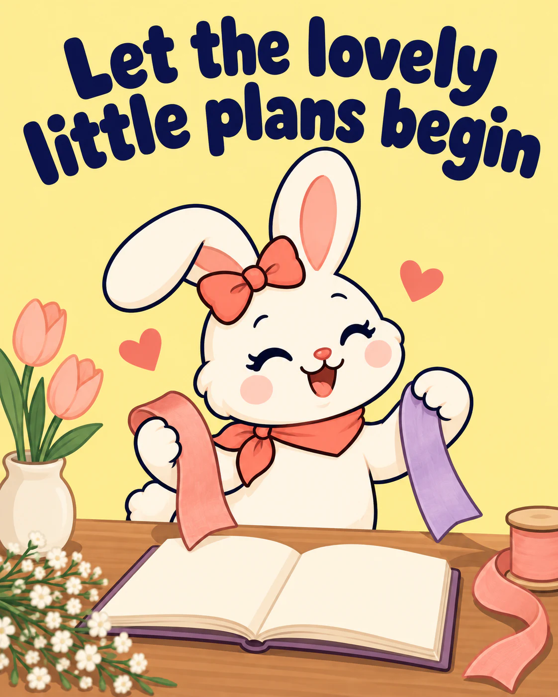 Let the lovely little plans begin