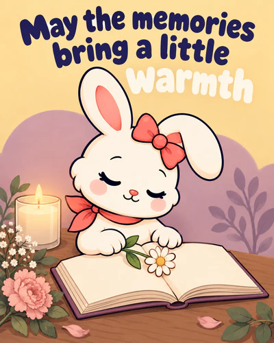 May the memories bring a little warmth