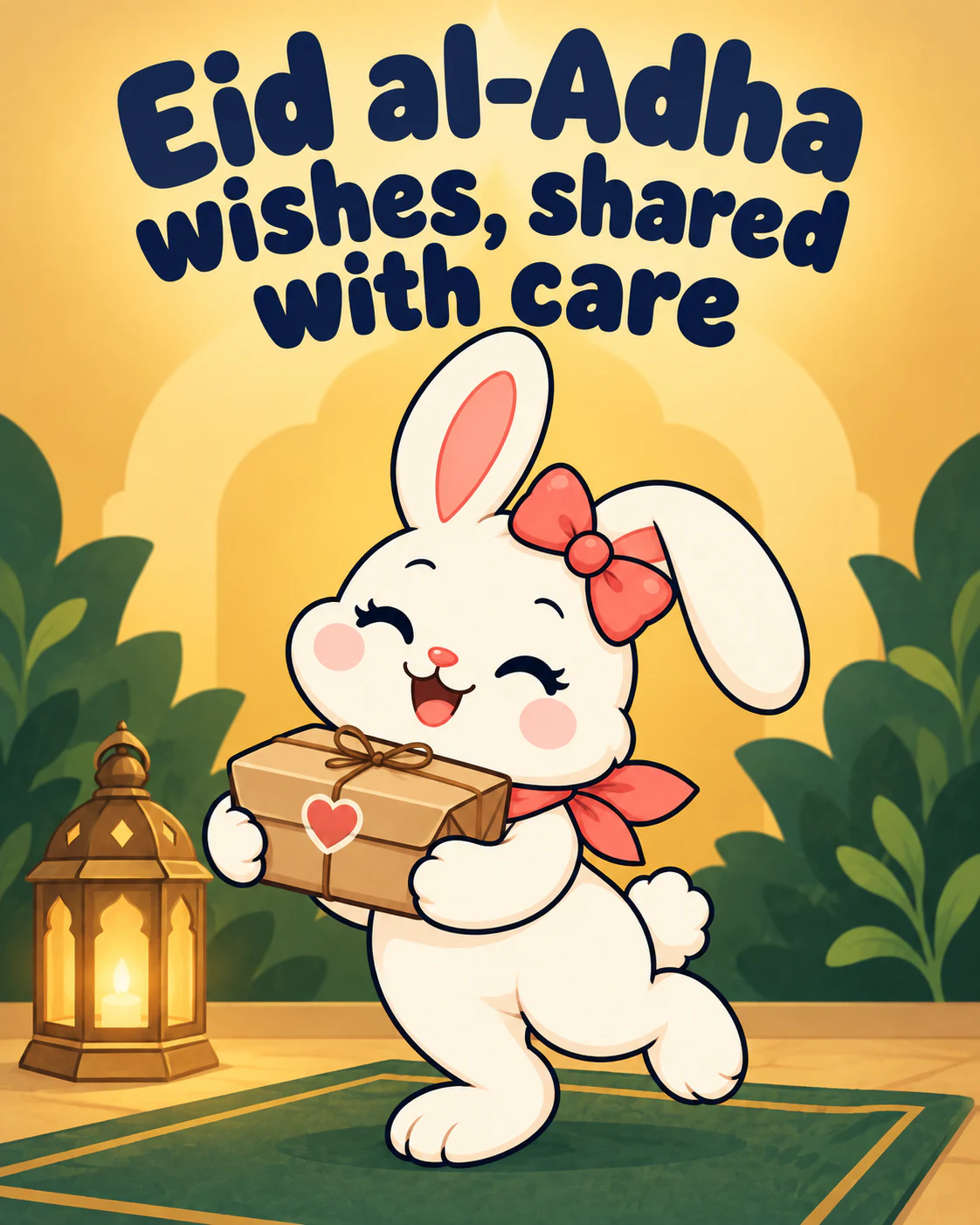 Eid al-Adha wishes, shared with care