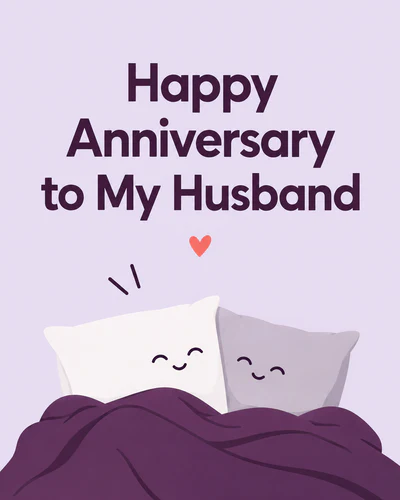 Funny anniversary ecard for husband