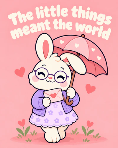 The little things meant the world