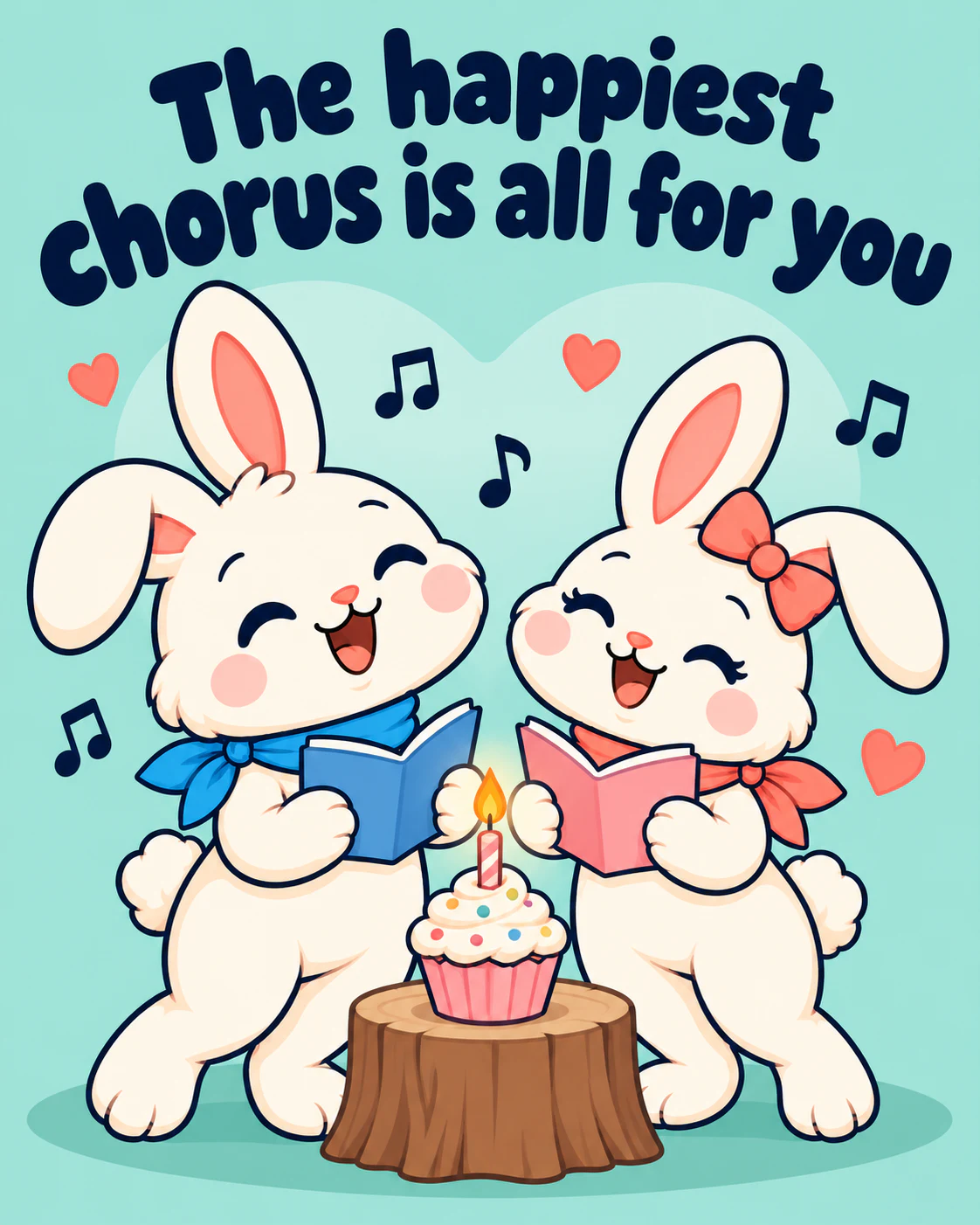 The happiest chorus is all for you