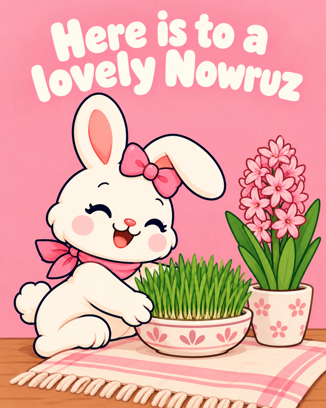 Here is to a lovely Nowruz