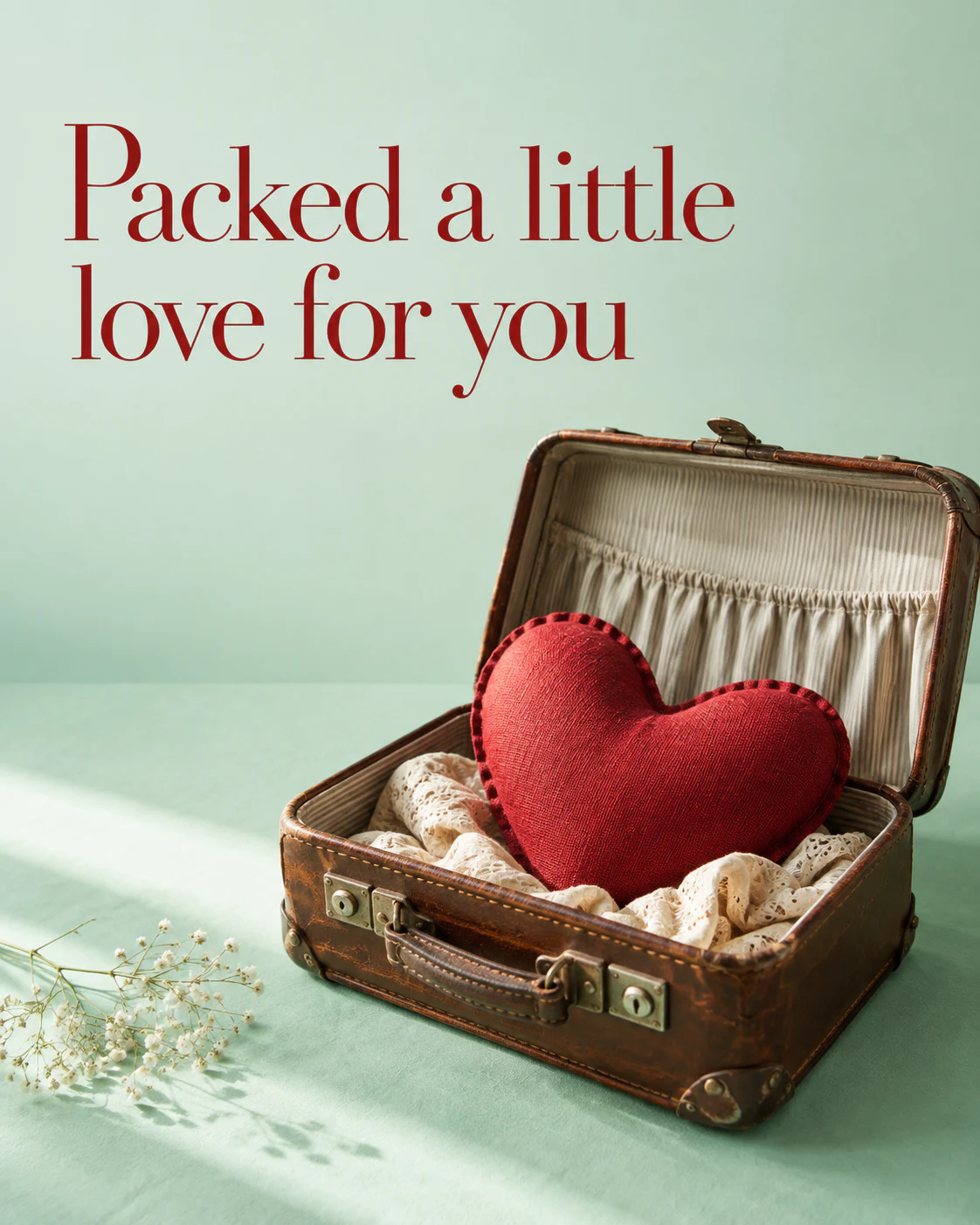 Packed a little love for you