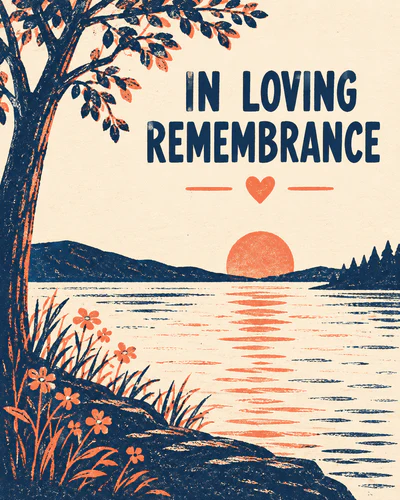 Remembrance ecard