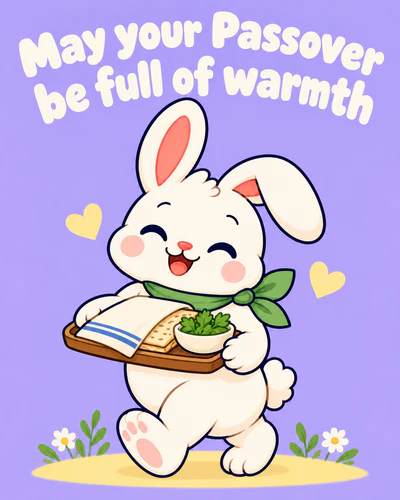 May your Passover be full of warmth
