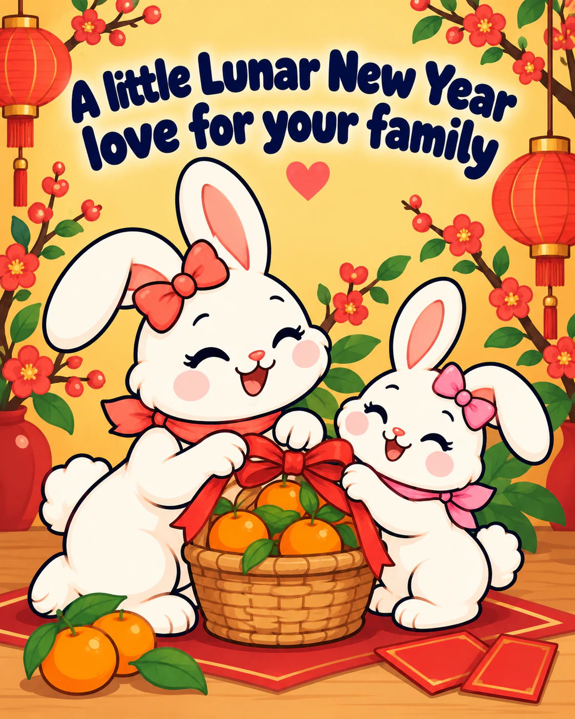 A little Lunar New Year love for your family