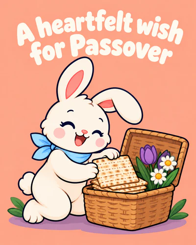 A heartfelt wish for Passover