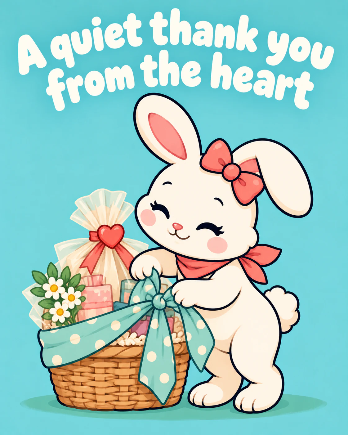 A quiet thank you from the heart