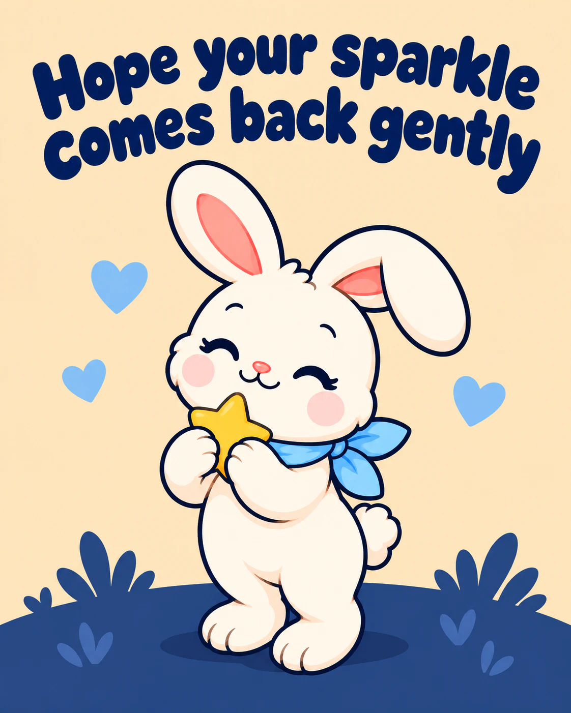 Hope your sparkle comes back gently