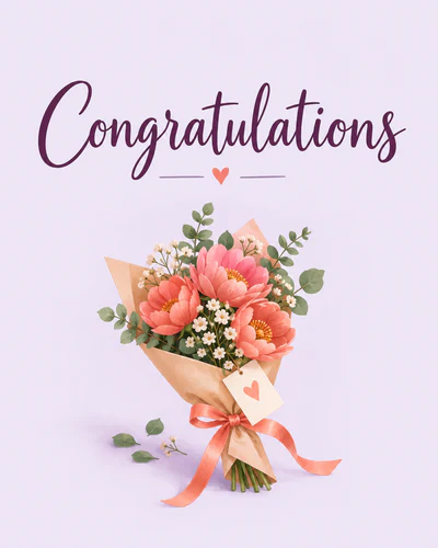 Congratulations