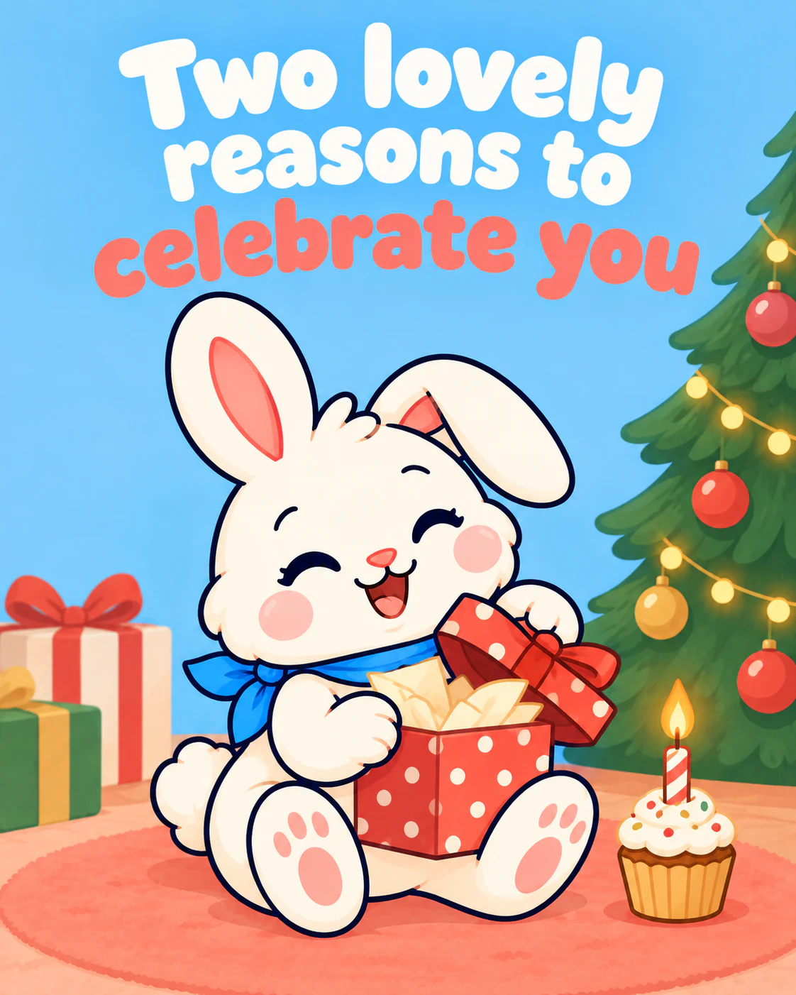 Two lovely reasons to celebrate you
