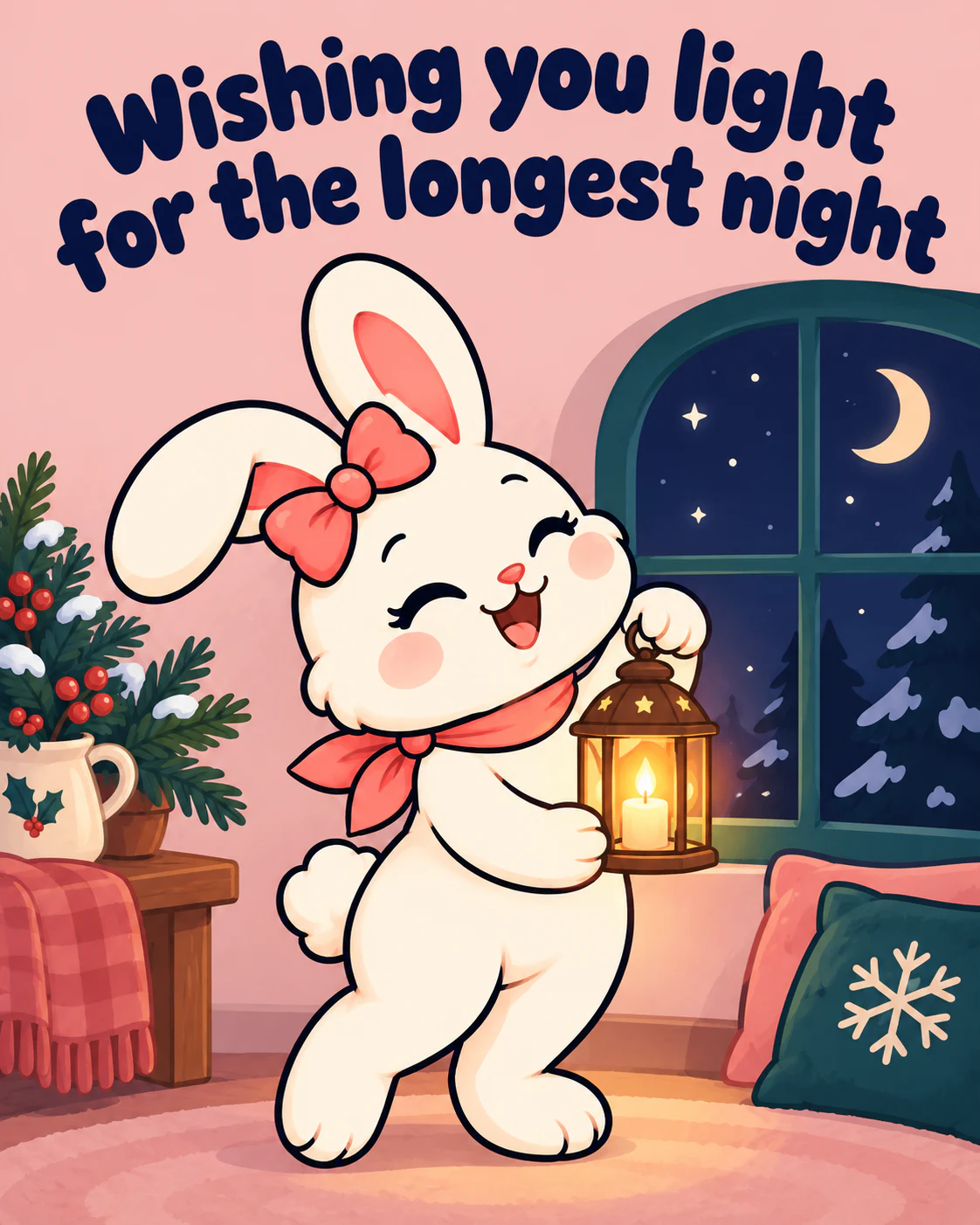 Wishing you light for the longest night