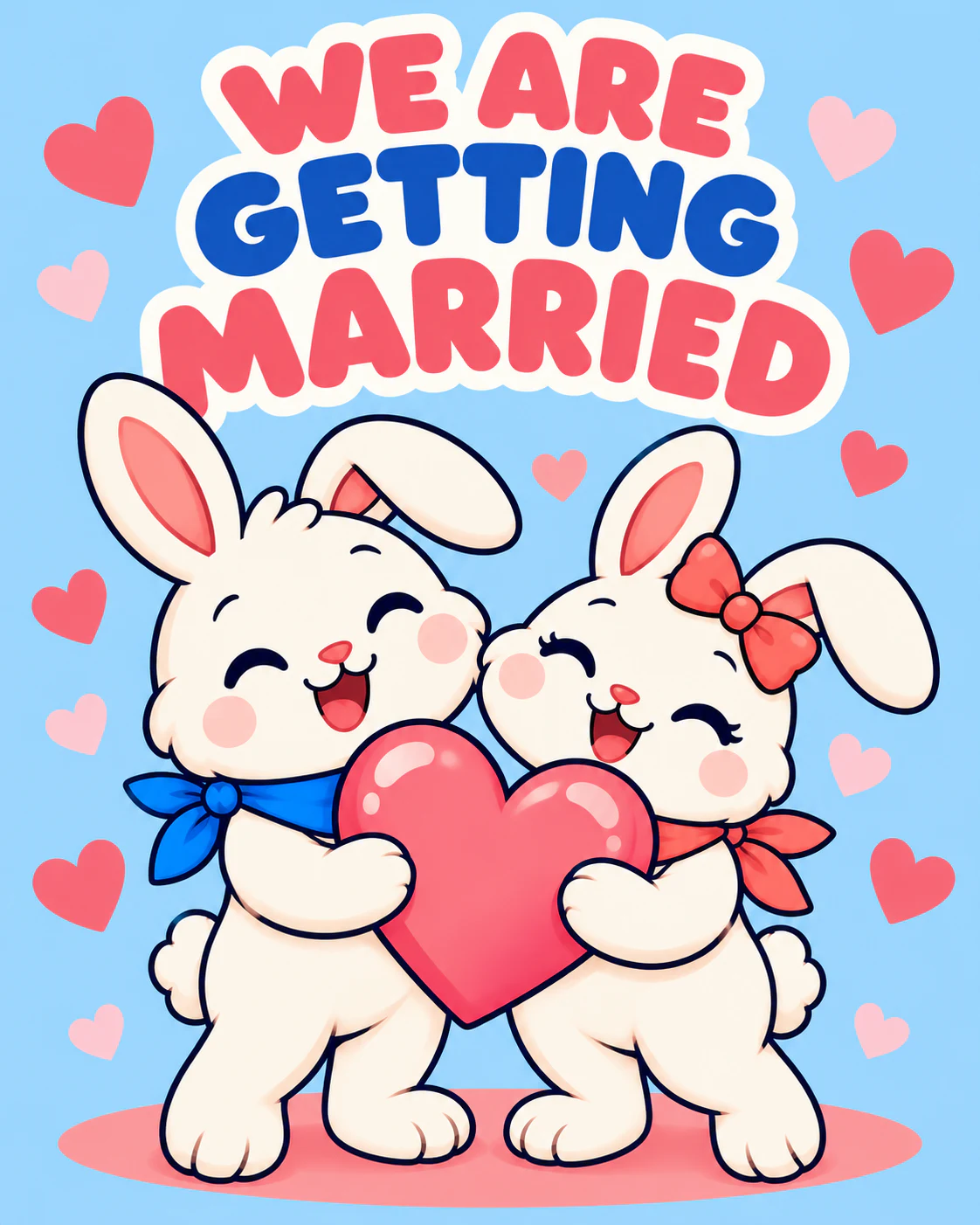 WE ARE GETTING MARRIED