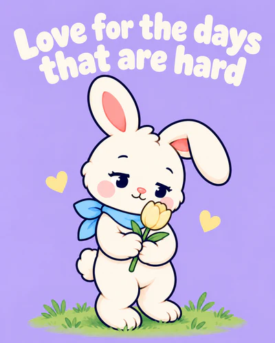 Love for the days that are hard