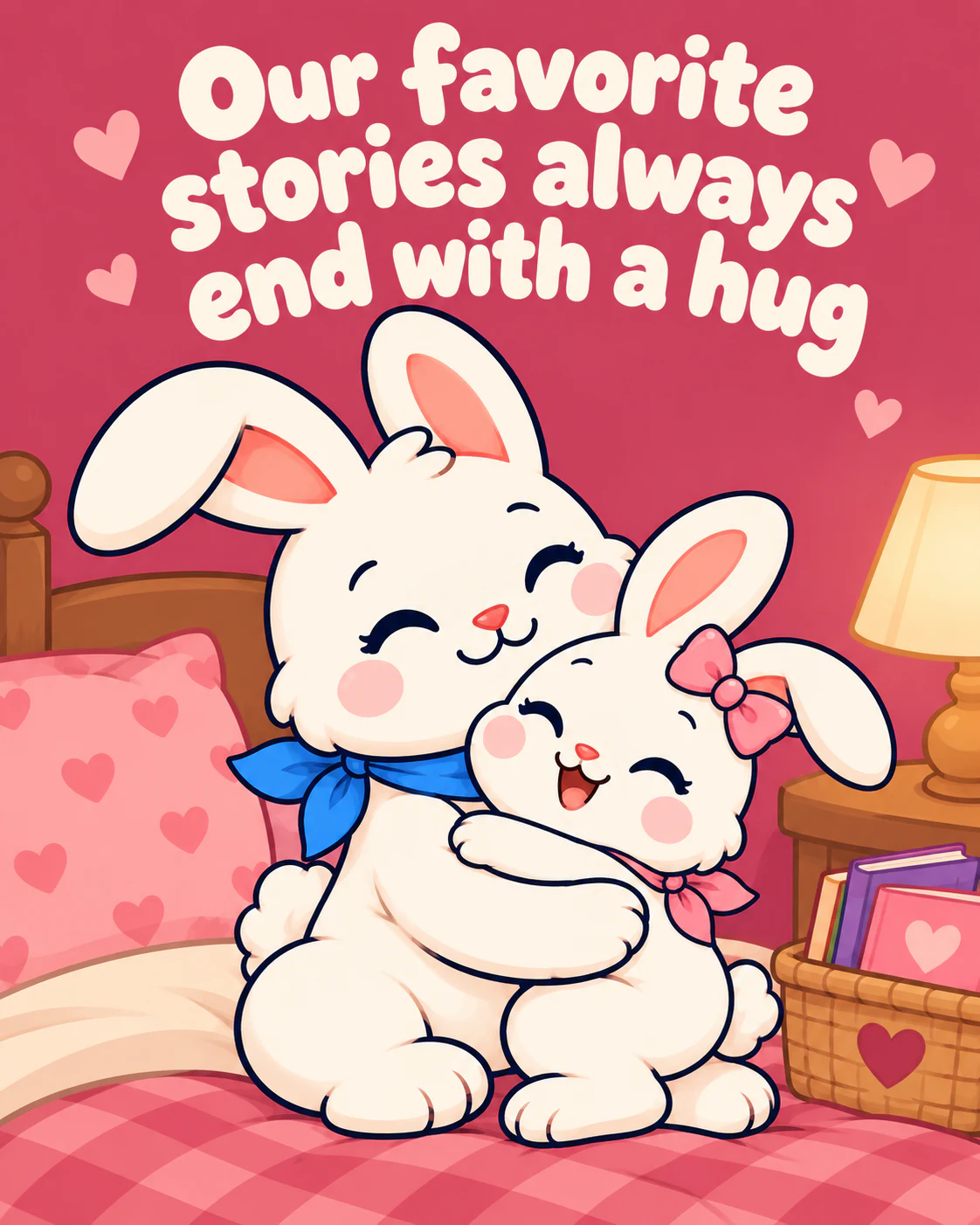 Our favorite stories always end with a hug