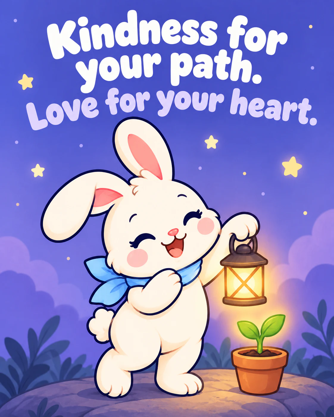 Kindness for your path. Love for your heart.
