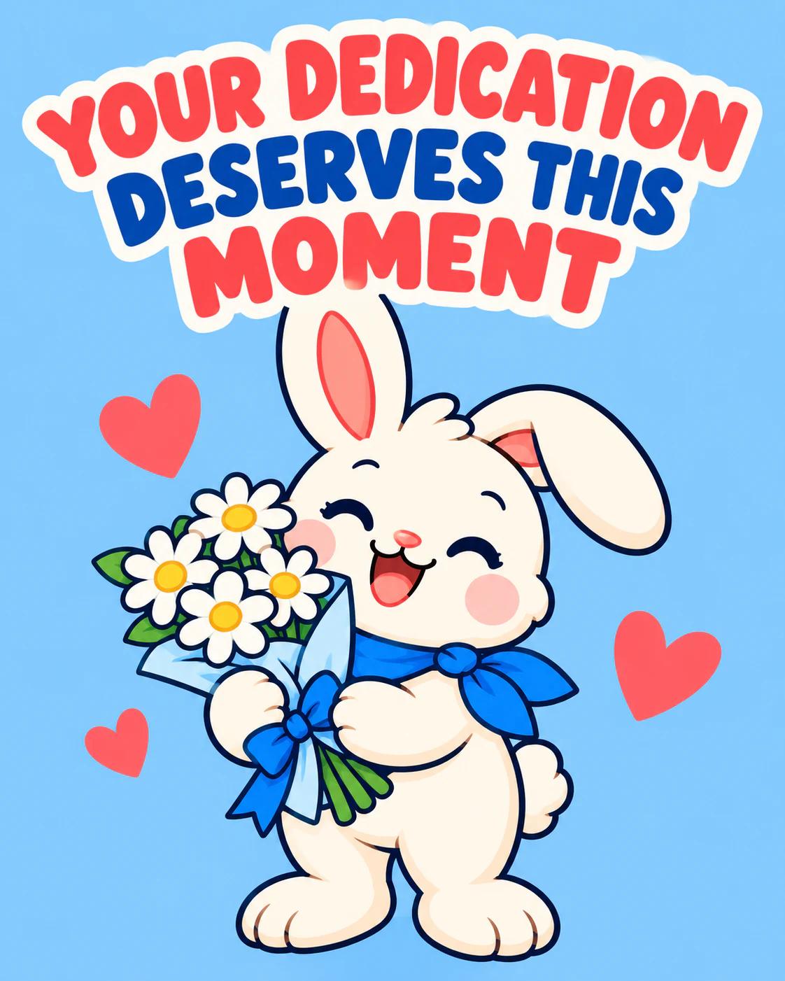 YOUR DEDICATION DESERVES THIS MOMENT
