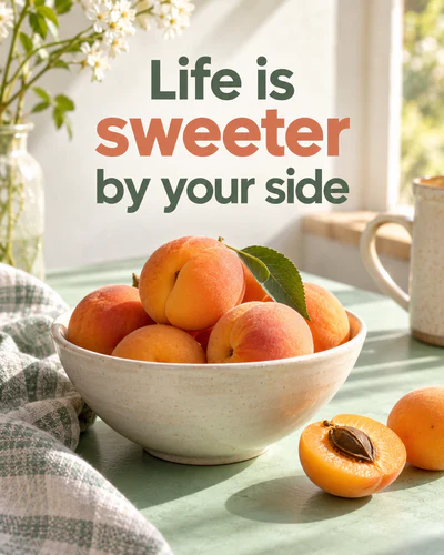 Life is sweeter by your side