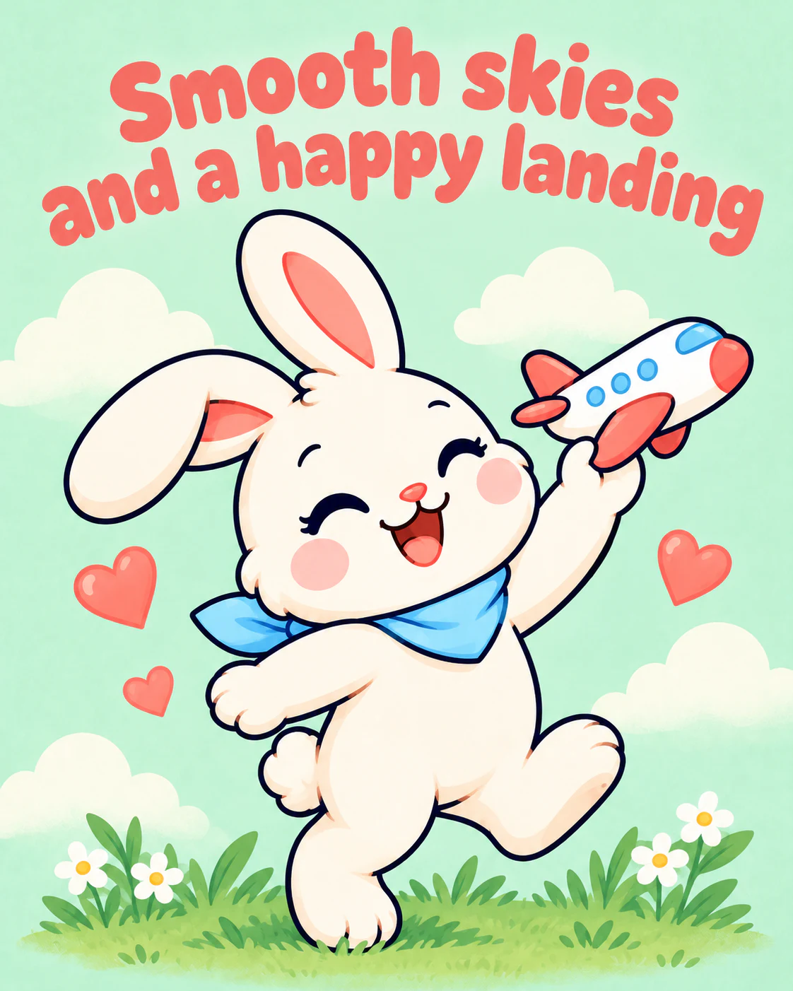Smooth skies and a happy landing
