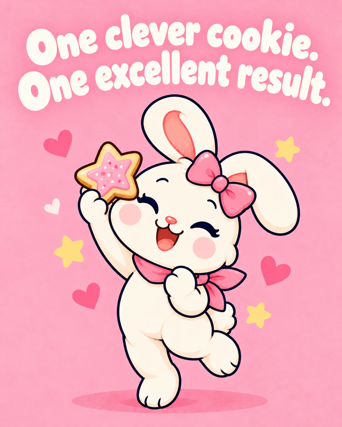 One clever cookie. One excellent result.