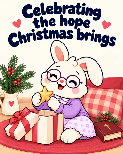 Celebrating the hope Christmas brings