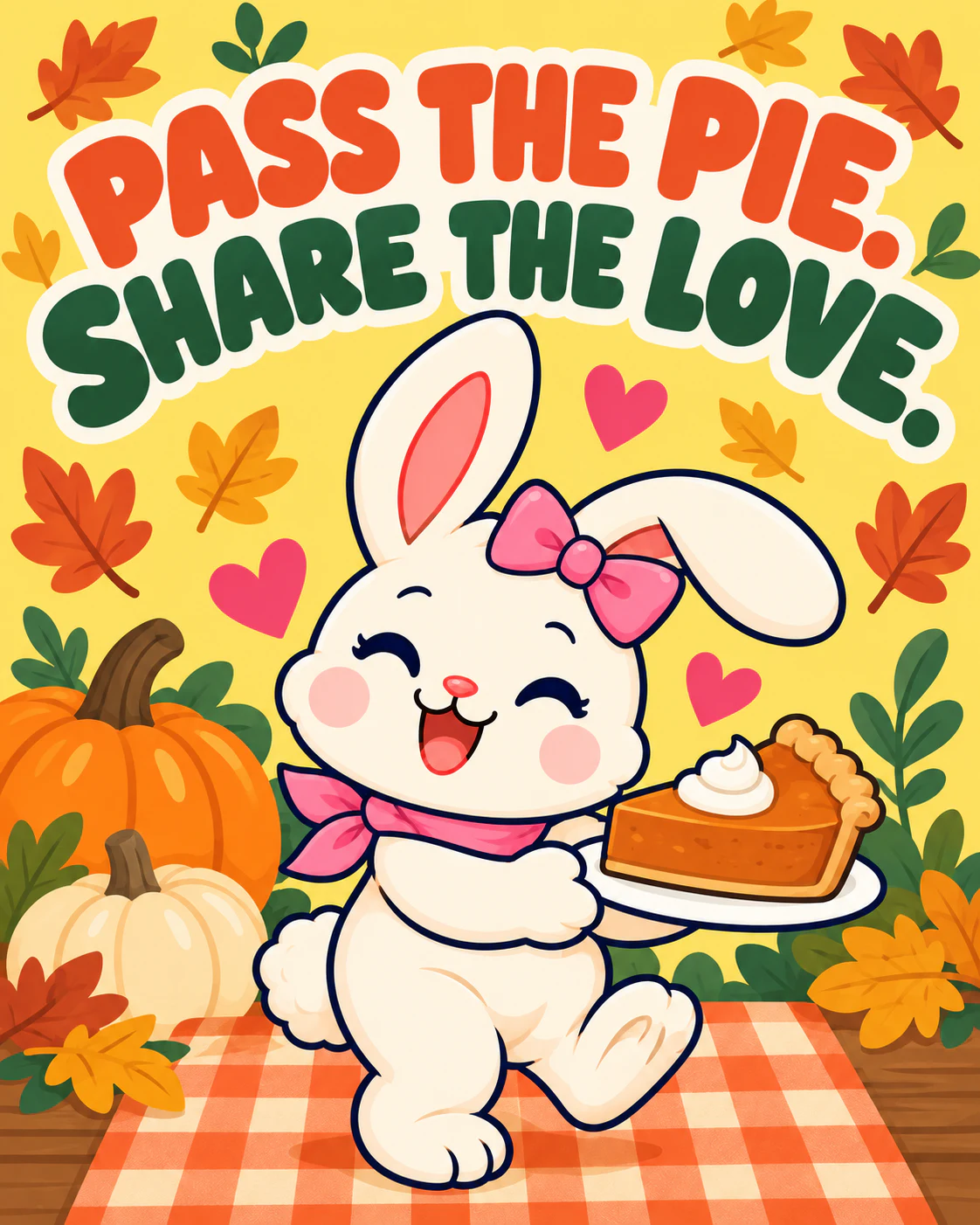 PASS THE PIE. SHARE THE LOVE.
