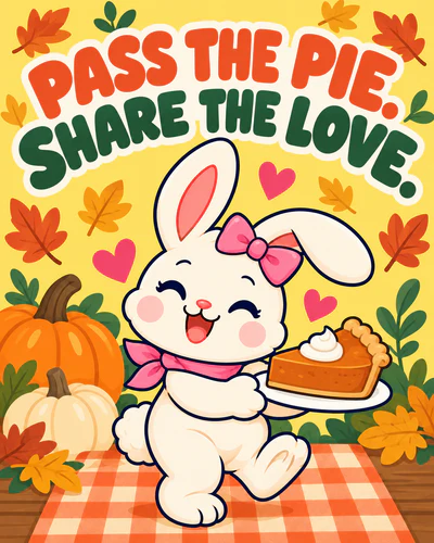 PASS THE PIE. SHARE THE LOVE.