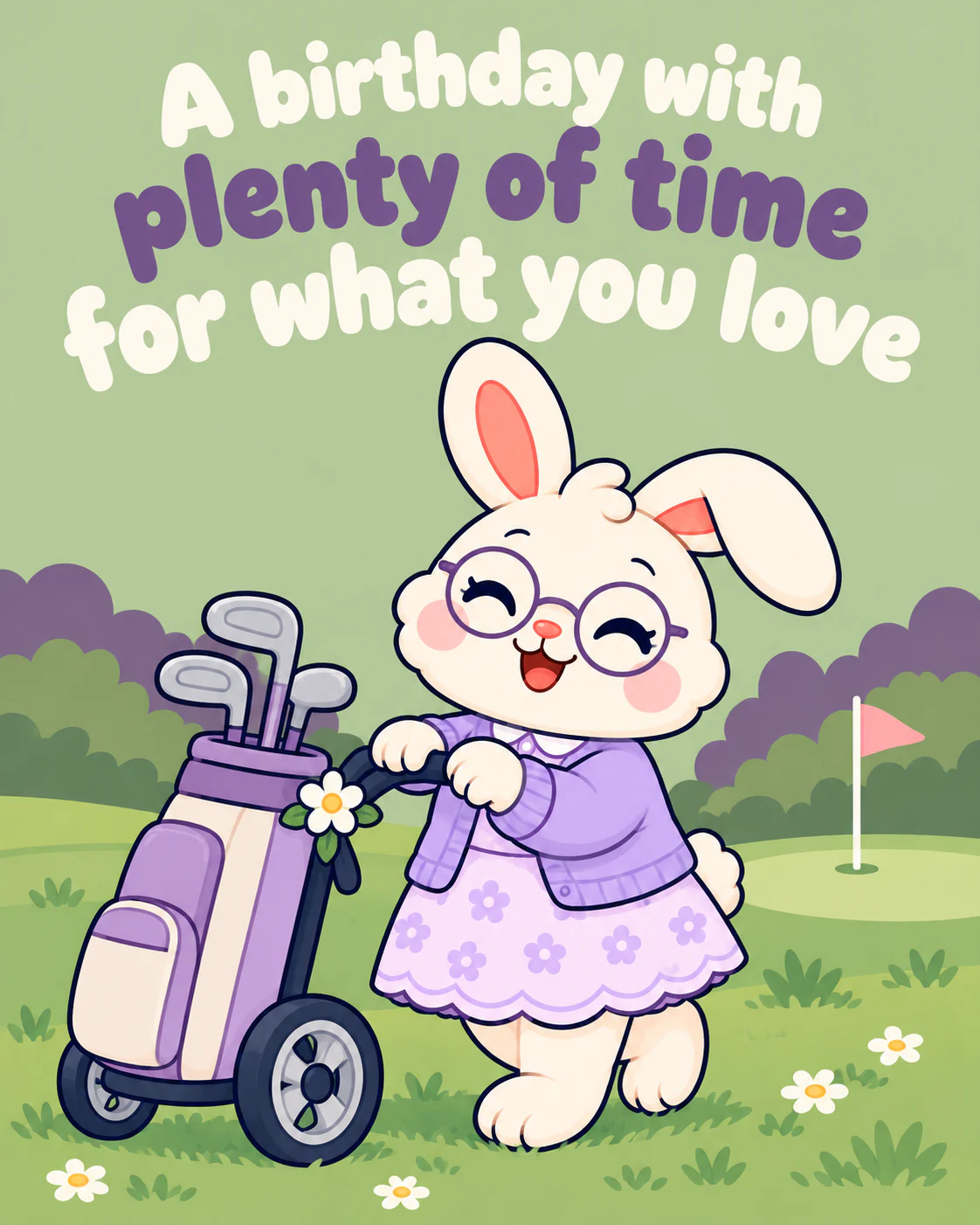 A birthday with plenty of time for what you love