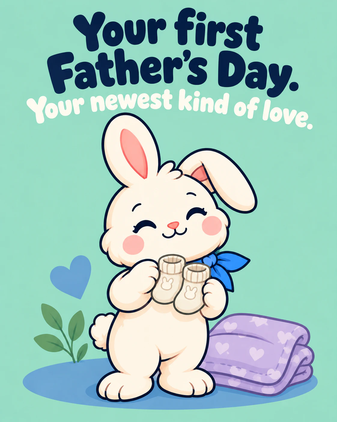 Your first Father's Day. Your newest kind of love.