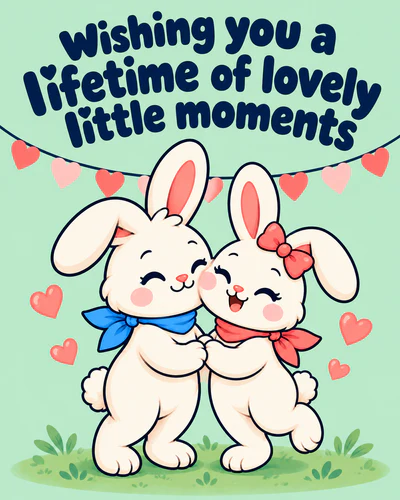 Wishing you a lifetime of lovely little moments