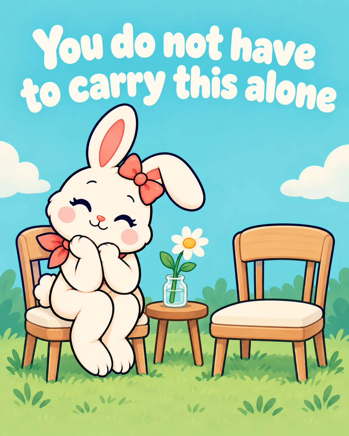 You do not have to carry this alone